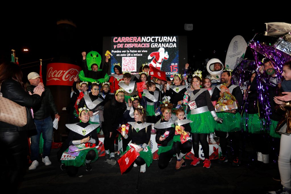 Carrera nocturna y Disfraces Granada 2023